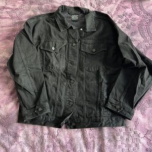 Black Denim Jacket from Urban Outfitters